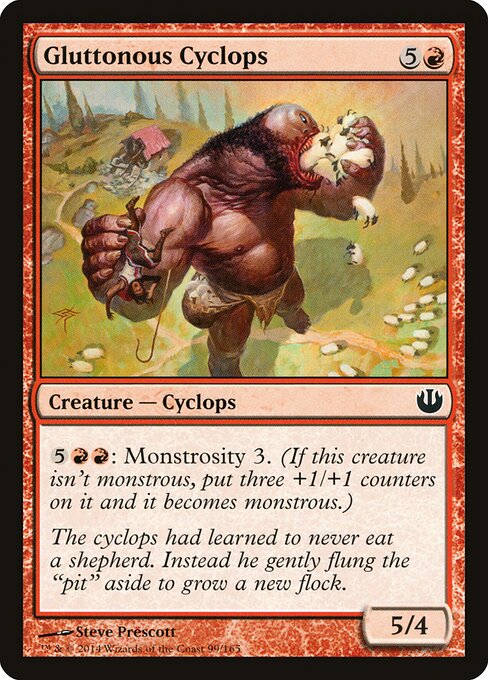 Gluttonous Cyclops — Front