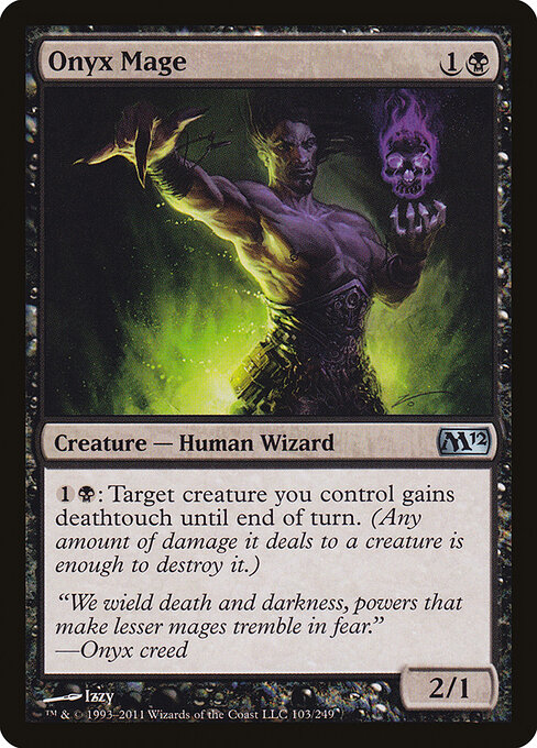 Onyx Mage — Front