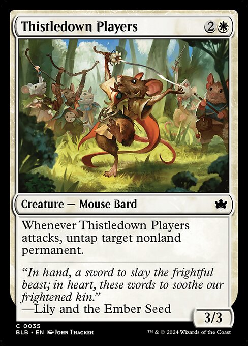 Thistledown Players — Front