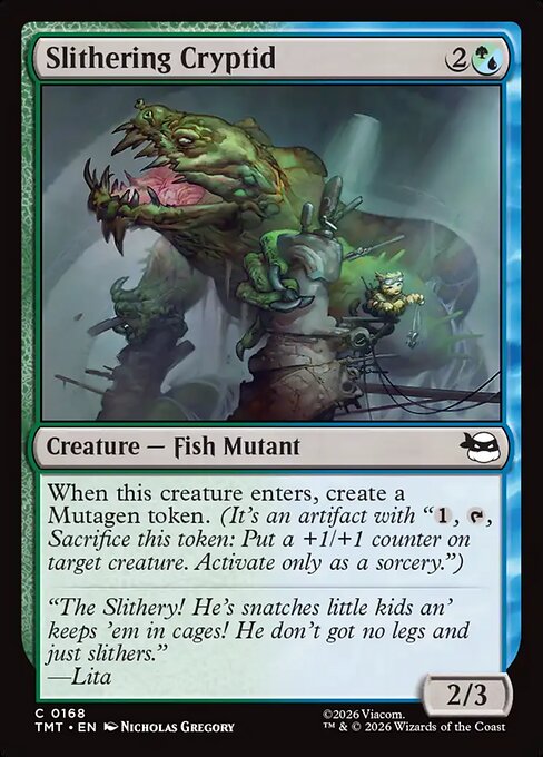 Slithering Cryptid — Front