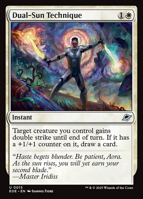 Dual-Sun Technique — Front