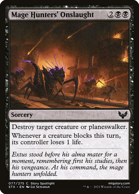 Mage Hunters' Onslaught — Front