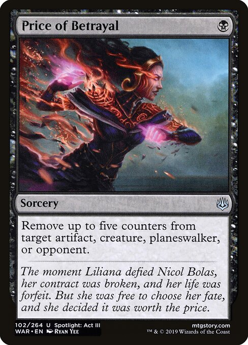 Price of Betrayal — Front