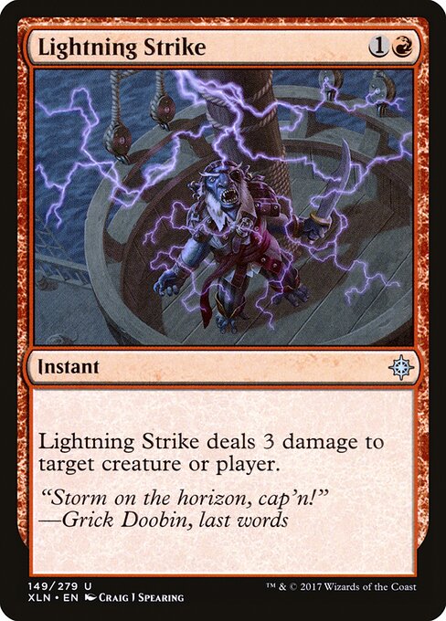 Lightning Strike — Front