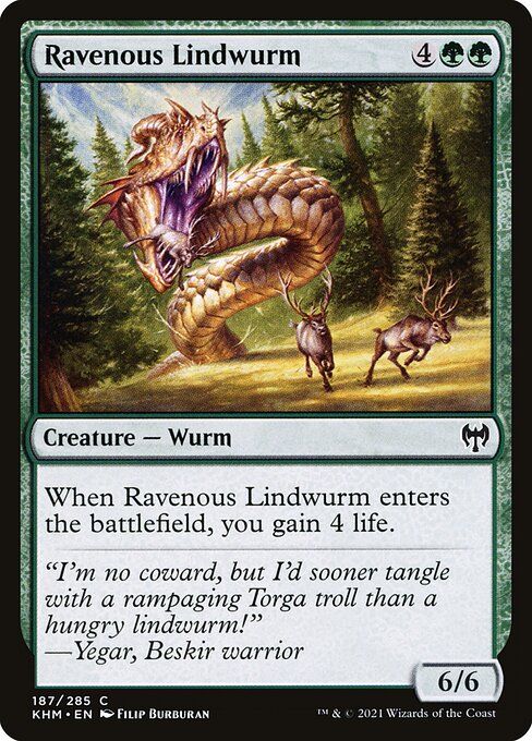 Ravenous Lindwurm — Front