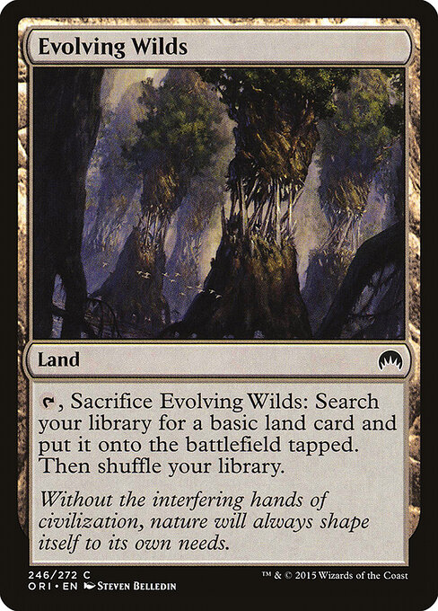 Evolving Wilds — Front