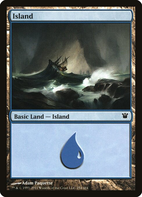 Island (254) — Front