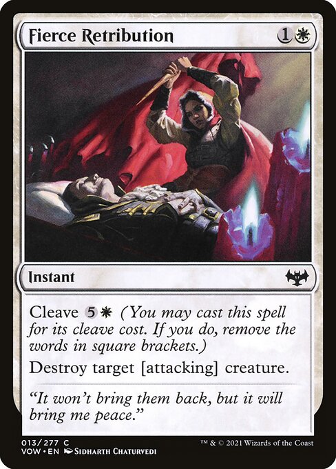 Fierce Retribution — Front