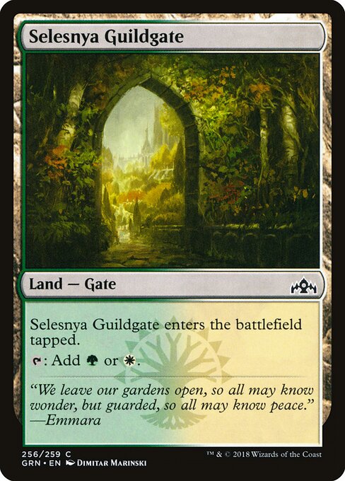 Selesnya Guildgate (256) — Front