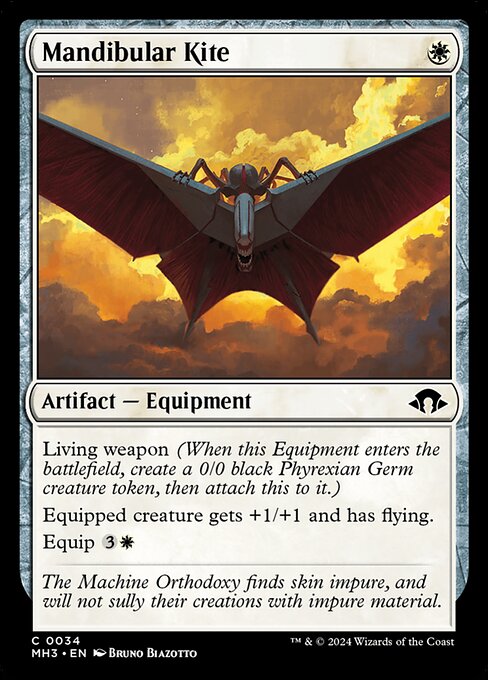 Mandibular Kite — Front