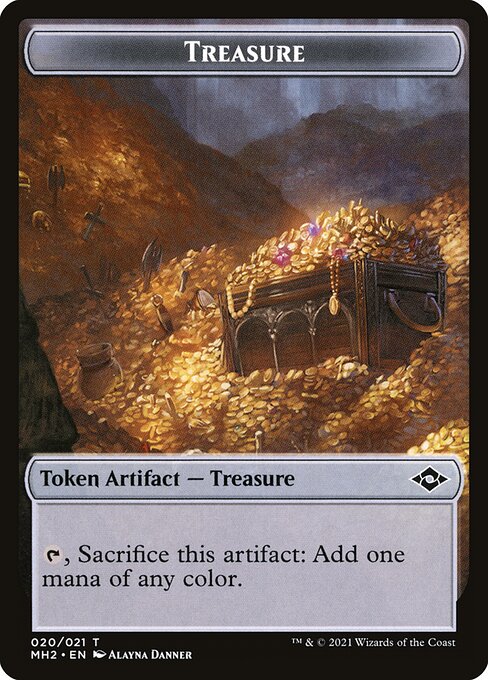 Treasure (020) Token — Front