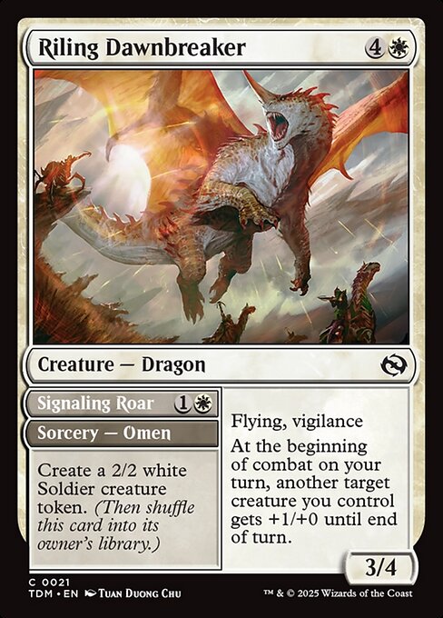 Riling Dawnbreaker — Front