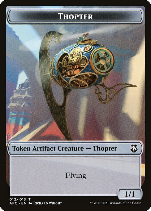 Thopter // Treasure Double-Sided Token