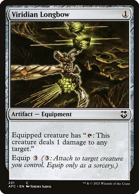 Viridian Longbow — Front