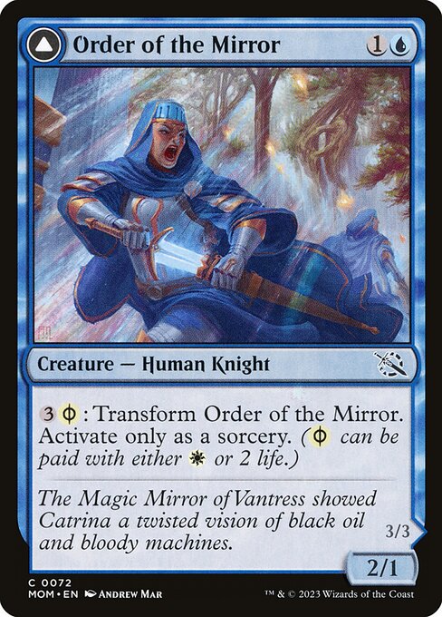 Order of the Mirror — Front