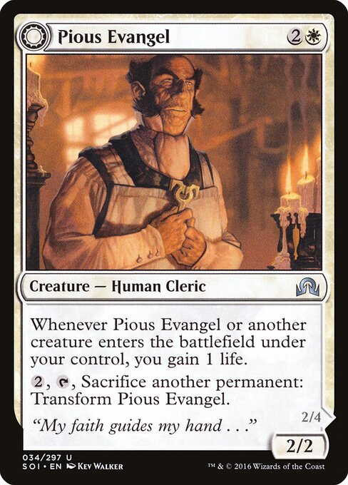 Pious Evangel — Front