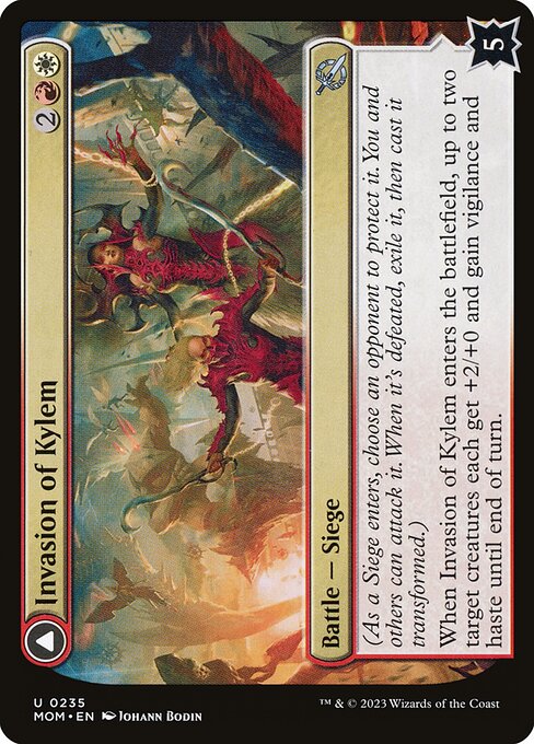 Invasion of Kylem — Front