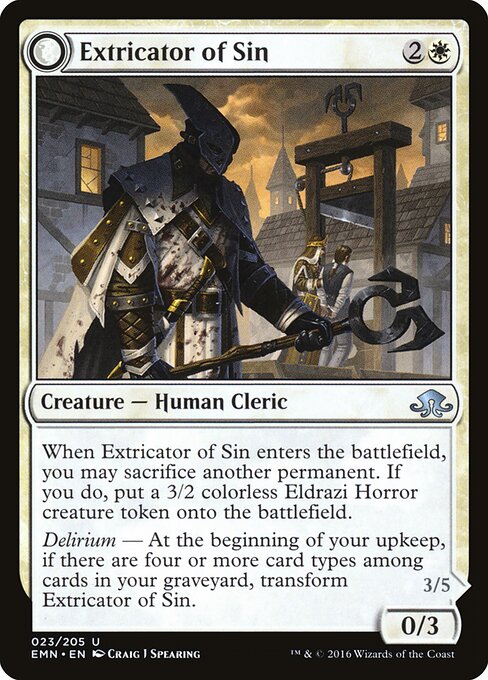 Extricator of Sin — Front