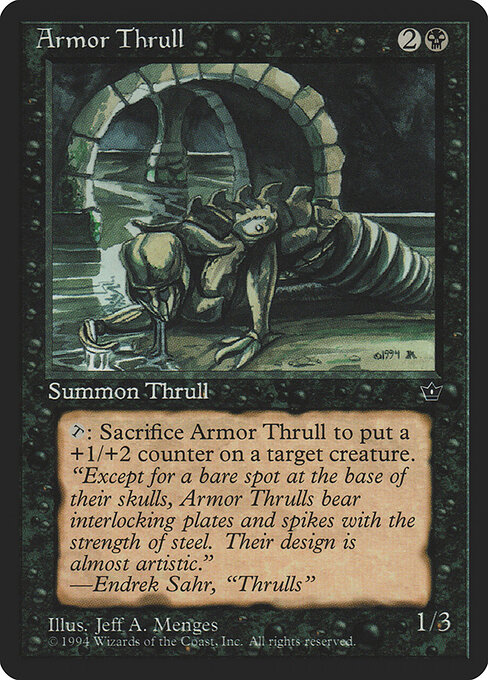 Armor Thrull (Menges) — Front