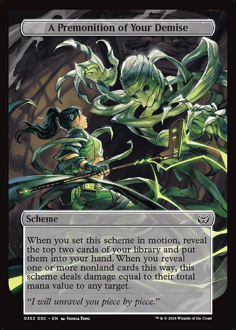 A Premonition of Your Demise (Full Art)