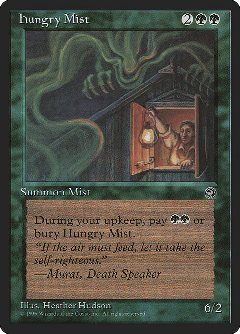 Hungry Mist [Version 2] — Front