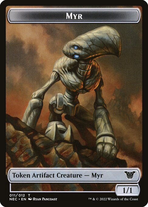 Myr // Pilot Double-Sided Token — Front — Myr