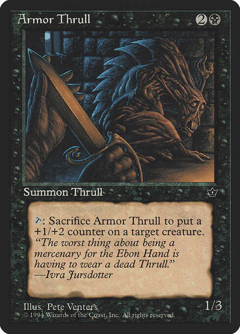 Armor Thrull (Venters) — Front