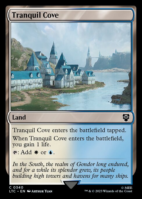 Tranquil Cove — Front