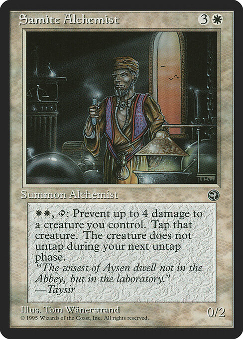 Samite Alchemist [Version 2] — Front