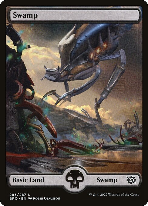 Swamp (283) - Full Art — Front
