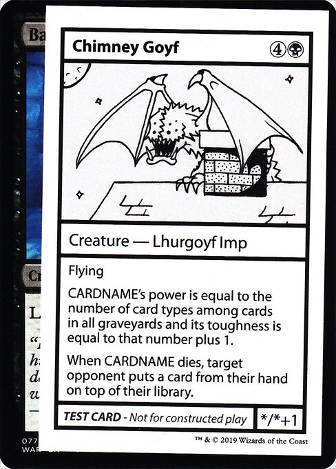 Chimney Goyf (No PW Symbol) — Front
