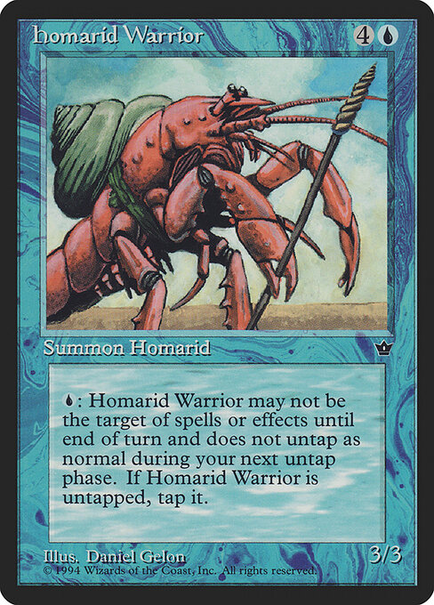 Homarid Warrior (Gelon) — Front