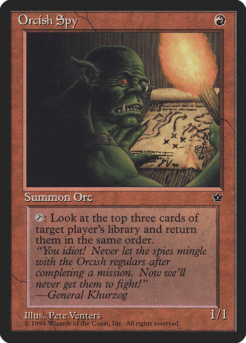Orcish Spy (Venters) — Front