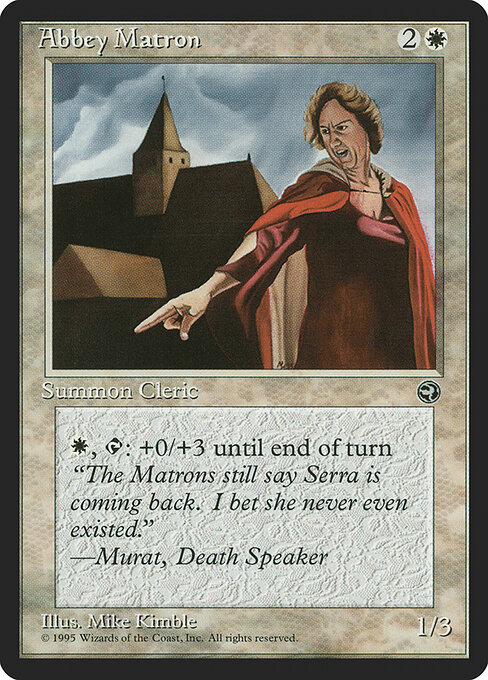 Abbey Matron [Version 2] — Front