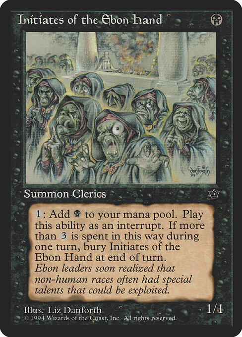 Initiates of the Ebon Hand (Danforth) — Front