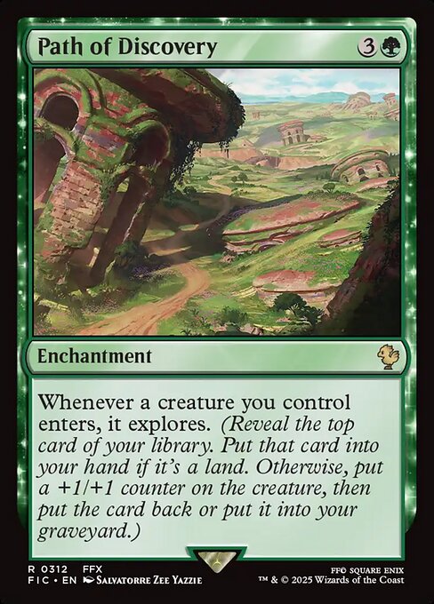 Path of Discovery (Surge Foil) — Front