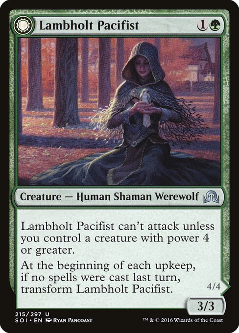 Lambholt Pacifist — Front