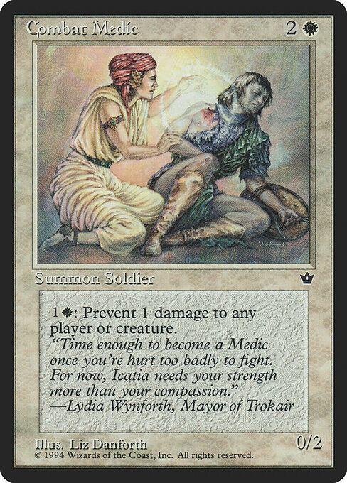 Combat Medic (Danforth) — Front