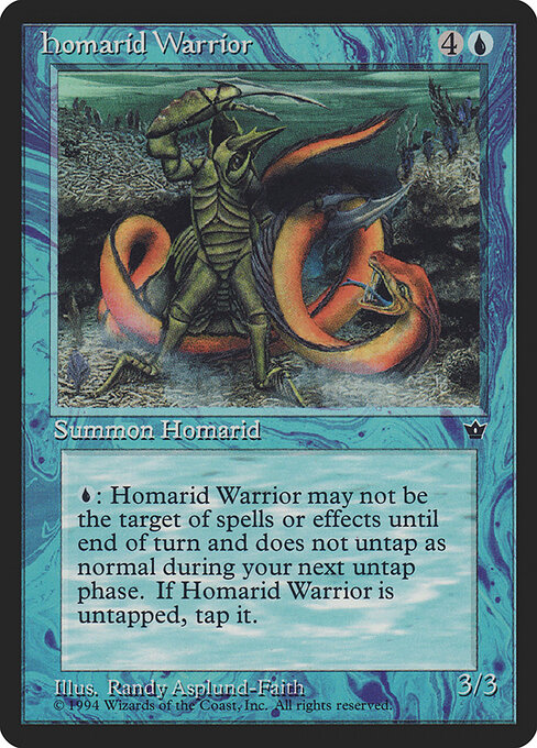Homarid Warrior (Asplund-Faith) — Front