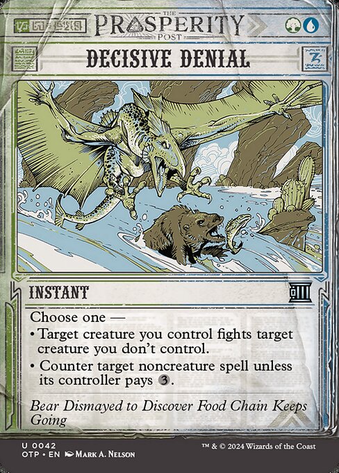 Decisive Denial — Front