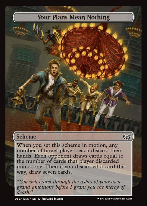 Your Plans Mean Nothing (Full Art) — Front