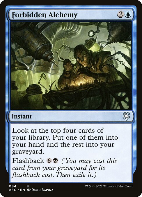 Forbidden Alchemy — Front