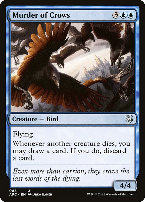 Murder of Crows — Front