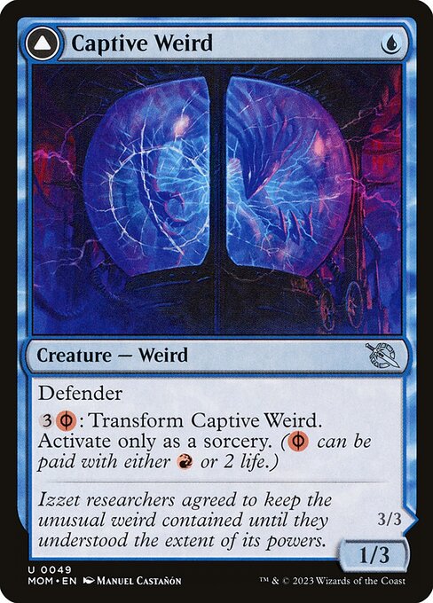 Captive Weird — Front