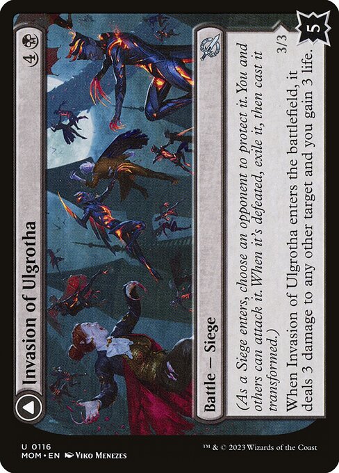 Invasion of Ulgrotha — Front