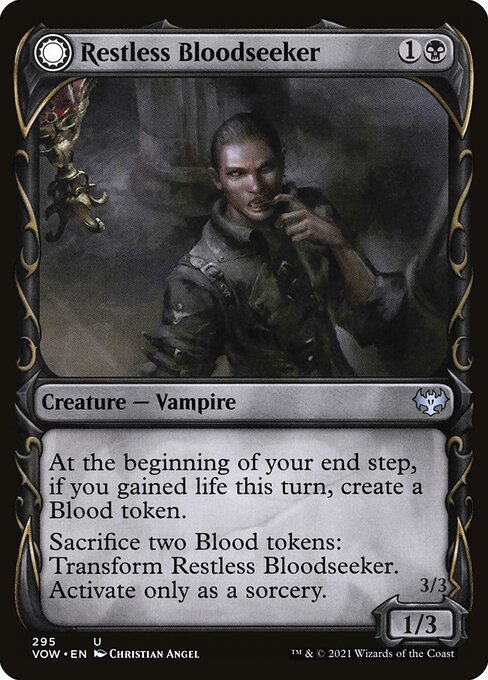 Restless Bloodseeker (Showcase) — Front