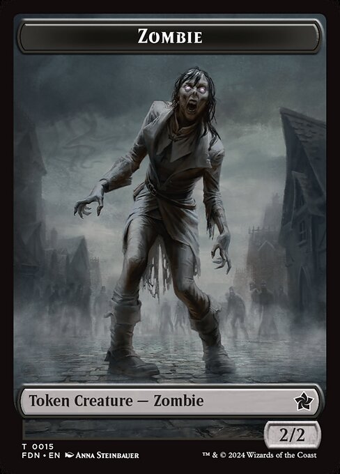 Zombie // Insect Doubled-Sided Token