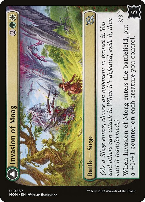 Invasion of Moag — Front
