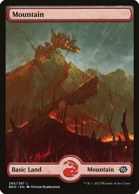 Mountain (285) - Full Art — Front
