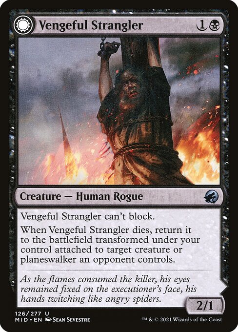 Vengeful Strangler — Front